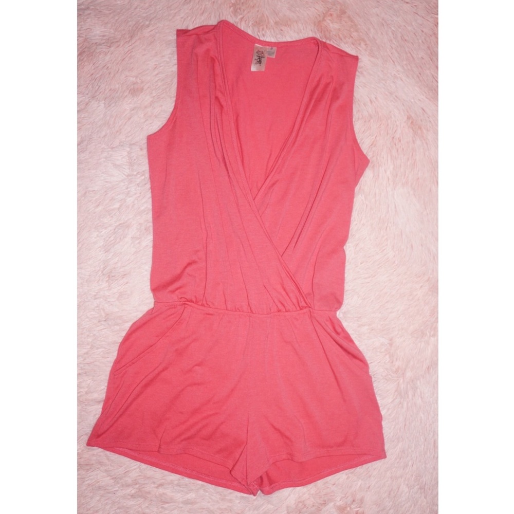Hot Pink Romper